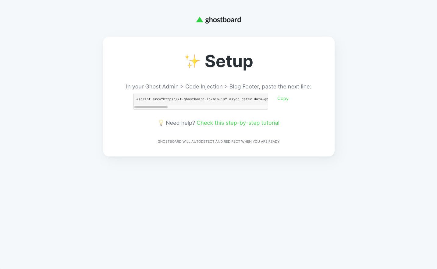 ghostboard-setup-screenshot