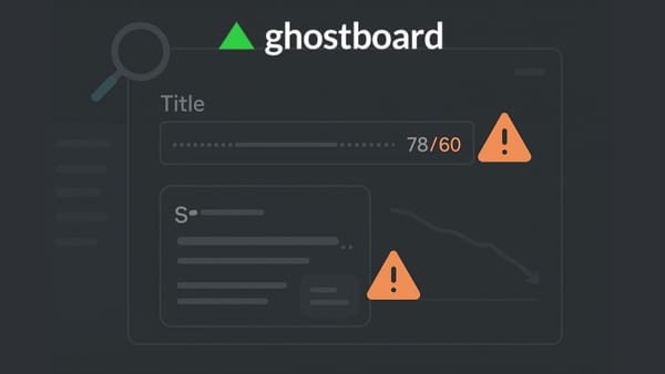 Title Too Long? Fix It in Ghost with Ghostboard
